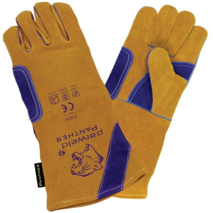 Welders Split Leather Kevlar Gauntlet Glove