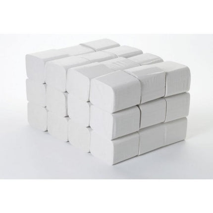 2 Ply White Pure Bulk Flat Pack Toilet Tissue 36 x 250 Sheets